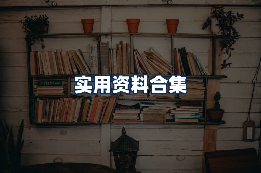 实用PDF资料展示